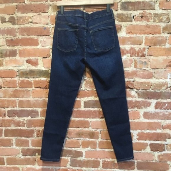 J. Crew 9" High-Rise Toothpick Skinny Jean Solano Wash - Picture 4 of 4